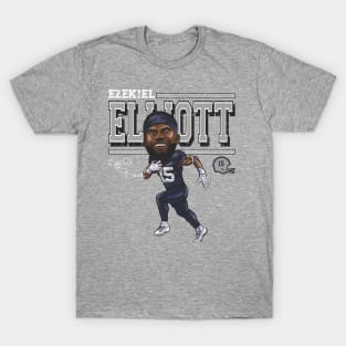 Ezekiel Elliott New England Cartoon T-Shirt